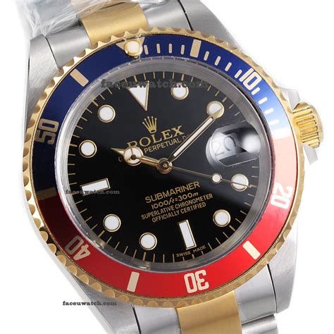 submariner rolex red blue|rolex submariner red bezel.